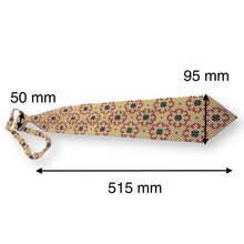 Handcrafted Floral Shaped Pearl Tie Exquisite Botanical Charm