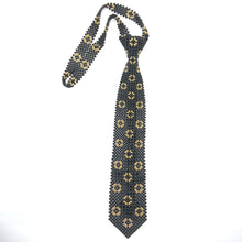 Handcrafted Gold Polka Dot Pattern Pearl Tie Luxurious and Playful