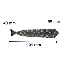 Handcrafted Gold Polka Dot Pattern Pearl Tie Luxurious and Playful