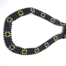 Handcrafted Gold Polka Dot Pattern Pearl Tie Luxurious and Playful