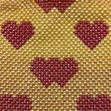 Handcrafted Hearts Pattern Pearl Tie Romantic and Charming