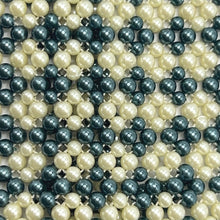 Handcrafted Linked Pattern Pearl Tie Contemporary and Chic
