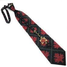 Handcrafted Maple Leaf Pattern Pearl Tie Nature-Inspired Elegance