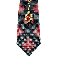 Handcrafted Maple Leaf Pattern Pearl Tie Nature-Inspired Elegance