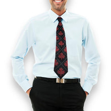 Handcrafted Maple Leaf Pattern Pearl Tie Nature-Inspired Elegance