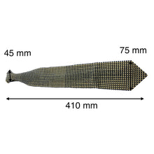 Handcrafted Micro Dot Pattern Pearl Tie Subtle and Stylish