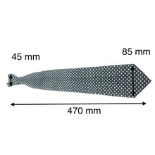 Handcrafted Micro Dot Pattern Pearl Tie Subtle Stylish Necktie