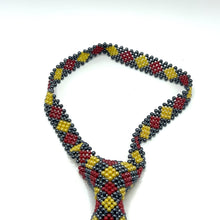 Handcrafted Multi-Color Bead Pearl Tie Vibrant and Chic