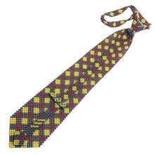 Handcrafted Multi-Color Bead Pearl Tie Vibrant and Chic