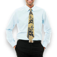 Handcrafted Panda Theme Pearl Tie Playful and Unique