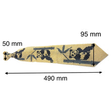 Handcrafted Panda Theme Pearl Tie Playful and Unique