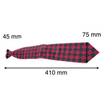 Handcrafted Pearl Tie  Argyle Pattern Timeless Necktie