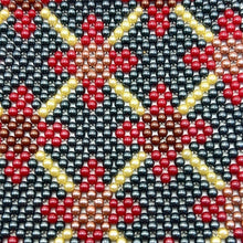 Handcrafted Snowflake Pattern Pearl Tie Winter-Inspired Elegance