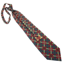 Handcrafted Snowflake Pattern Pearl Tie Winter-Inspired Elegance