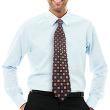 Handcrafted Square Pattern Pearl Tie Geometric Collection