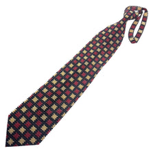 Handcrafted Square Pattern Pearl Tie Geometric Collection