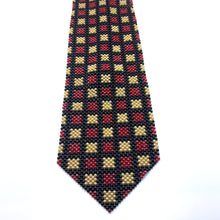 Handcrafted Square Pattern Pearl Tie Geometric Collection
