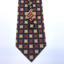 Handcrafted Square Pattern Pearl Tie Geometric Collection