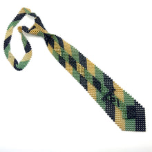 Handcrafted Stripes Pattern Pearl Tie Classic Lines and Style