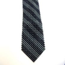 Handcrafted Stripes Pattern Pearl Tie Classic Lines Necktie