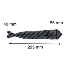 Handcrafted Stripes Pattern Pearl Tie Classic Lines Necktie