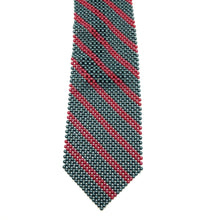 Handcrafted Stripes Pattern Pearl Tie Stylish Classic Lines