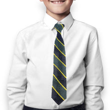 Handcrafted Stripes Pattern Pearl Tie Unique Lines Style