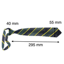 Handcrafted Stripes Pattern Pearl Tie Unique Lines Style