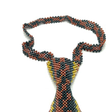 Handcrafted Vertical Stripes Pattern Pearl Tie Modern and Stylish
