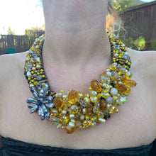 Handmade Bib Choker Bright 20