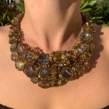 Handmade Bib Choker Smoky 20
