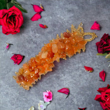 Handmade Bracelet Carnelian Beaded 7 Inch Hand Jewelry