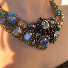 Handmade Choker Smoky Colors 20