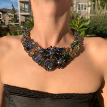 Handmade Choker Smoky Colors 20