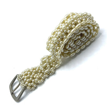 Handmade Freshwater Barrel Shape Ivory Pearl Belt Unique Giftware