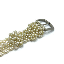 Handmade Freshwater Barrel Shape Ivory Pearl Belt Unique Giftware
