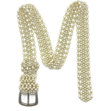 Handmade Freshwater Barrel Shape Ivory Pearl Belt Unique Giftware