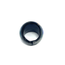 Handmade Glass Acrylic Ring Fusion Aqua's Celestial Infinity Band
