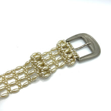 Handmade Freshwater Ivory Pearl Buckled Belt Unique Giftware