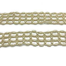 Handmade Freshwater Ivory Pearl Buckled Belt Unique Giftware