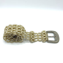 Handmade Freshwater Ivory Pearl Buckled Belt Unique Giftware