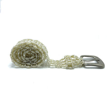 Handmade Ivory Pearl Grid Design Belt Unique Giftware