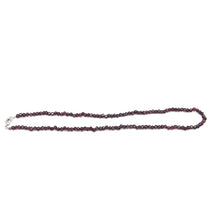 Handmade Natural Garnet 18.9’’ Necklace Hexagon Cube Shape Smooth Plain Gemstone Jewelry - Necklace