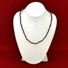 Handmade Natural Garnet 18.9’’ Necklace Hexagon Cube Shape Smooth Plain Gemstone Jewelry - Necklace