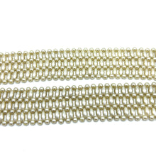 Handcrafted Freshwater Pearl Wavy Buckled Belt Unique Giftware