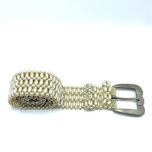 Handcrafted Freshwater Pearl Wavy Buckled Belt Unique Giftware
