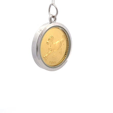 Year of the Horse Tri-Dhatu Pendant – Handcrafted Chinese Zodiac Talisman in Gold, Silver & Copper for Passion, Freedom & Drive Gift