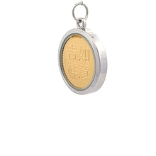 Year of the Horse Tri-Dhatu Pendant – Handcrafted Chinese Zodiac Talisman in Gold, Silver & Copper for Passion, Freedom & Drive Gift