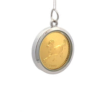 Year of the Horse Tri-Dhatu Pendant – Handcrafted Chinese Zodiac Talisman in Gold, Silver & Copper for Passion, Freedom & Drive Gift