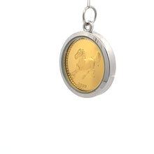 Year of the Horse Tri-Dhatu Pendant – Handcrafted Chinese Zodiac Talisman in Gold, Silver & Copper for Passion, Freedom & Drive Gift